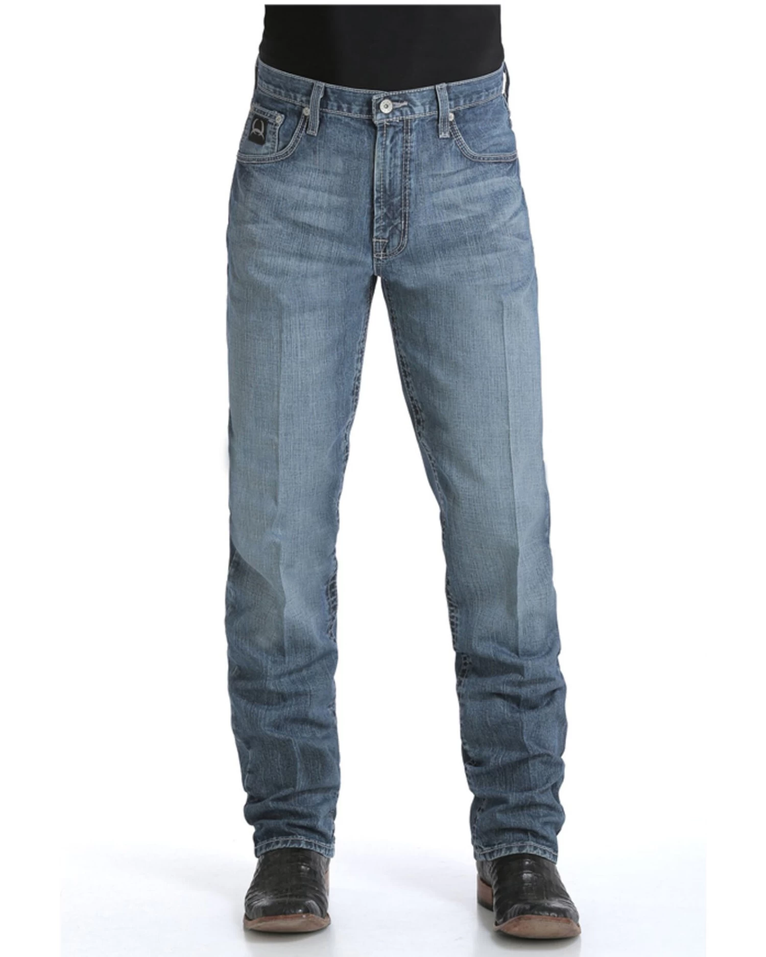 Cinch Men's Black Label 2.0 Stonewash Jeans - Image 2