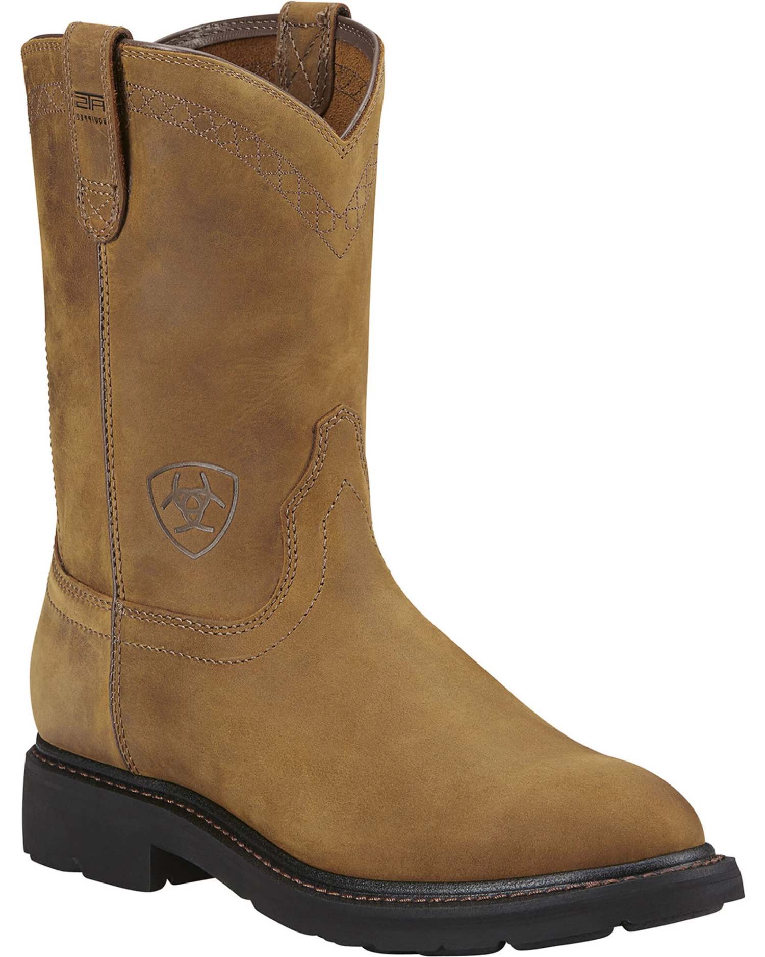 Ariat Men's Sierra Western Work Boots - Soft Toe