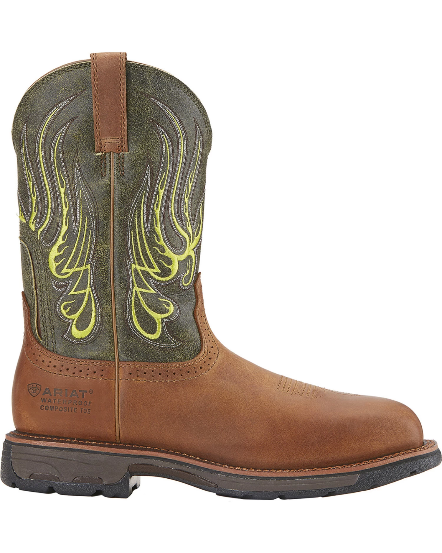 Ariat Men's Western Workhog Mesteno WP CT Work Boots - Image 2