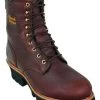Chippewa Men's Waterproof Insulated 8" Logger Boots - Steel Toe