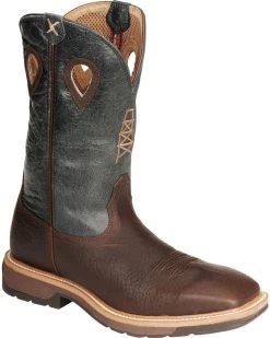 Twisted X Men's Square Steel Toe Lite Weight Work Boots