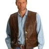 Kobler Tooled Leather Vest