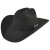 Bailey Men's Western Lightning 4X Black Fur Felt Hat