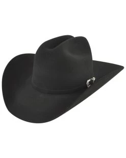 Bailey Men's Western Lightning 4X Black Fur Felt Hat