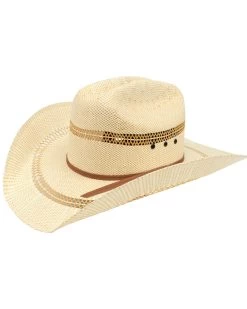 Ariat Men's Double S Eyelet Bangora Straw Cowboy Hat 