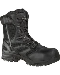 Thorogood Men's Deuce 8" Waterproof Side Zip Work Boots - Composite Toe