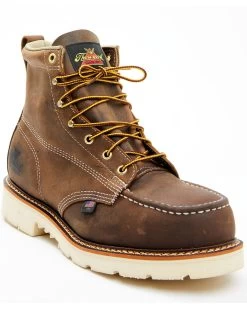 Thorogood Men's American Heritage Classics 6" Made In The USA Work Boots - Steel Toe