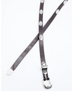 Cody James Men's Oval Silver Concho Hat Band