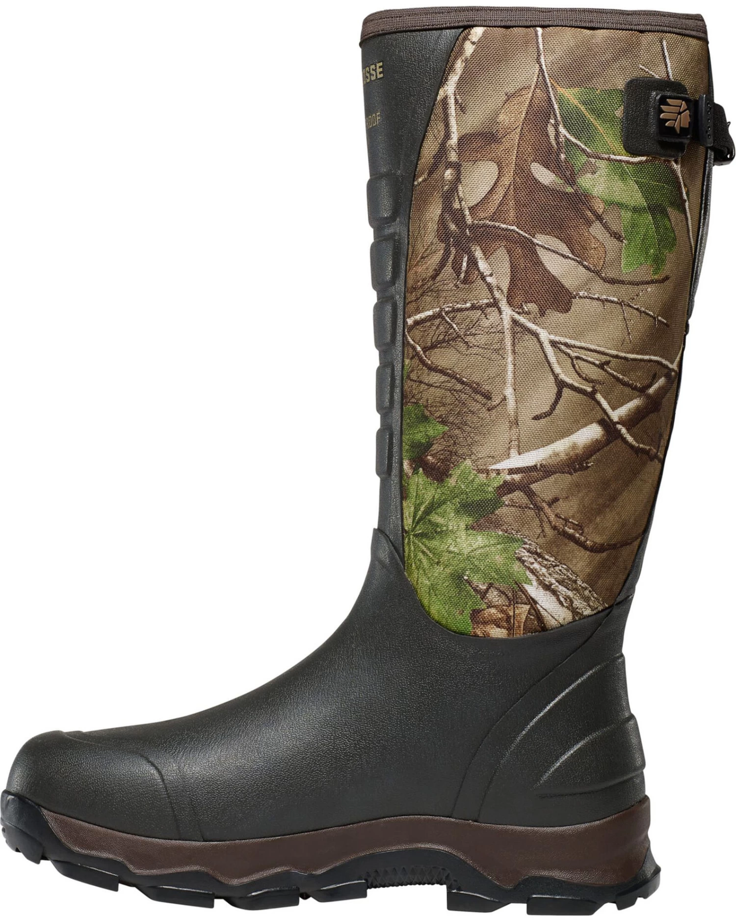 LaCrosse Men's 4X Alpha Realtree Xtra Green Snake Boots - Round Toe - Image 2