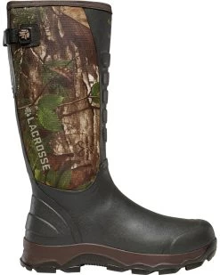 LaCrosse Men's 4X Alpha Realtree Xtra Green Snake Boots - Round Toe