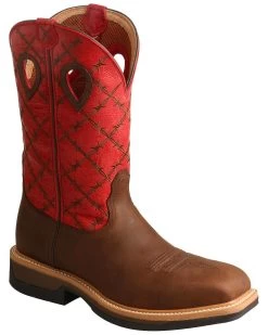 Twisted X Men's Lite Western Work Boots - Alloy Toe