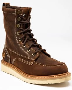 Hawx Men's 8" Grade Work Boots - Moc Toe
