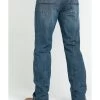 Cody James Men's Bozeman Medium Wash Stretch Slim Bootcut Jeans 