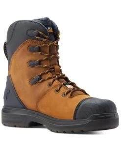 Ariat Men's Turbo Outlaw 8" Lace-Up Met Guard Work Boots - Carbon Toe