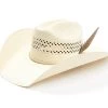Justin Men's 50X Ivory/Tan Waco Western Straw Hat 
