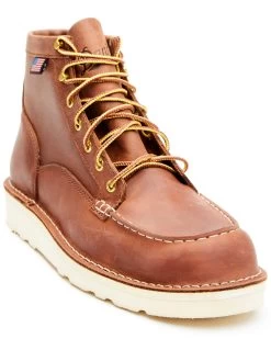 Danner Men's Bull Run Lace-Up Work Boots - Soft Toe