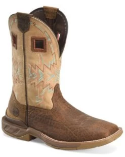 Double H Men's Phantom Rider Western Work Boots - Soft Toe