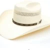 Resistol Men's Natural Saddlebrook Shantung Straw Western Hat 