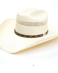 Resistol Men's Natural Saddlebrook Shantung Straw Western Hat 
