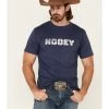 HOOey Men's Navy Patriot Logo Short Sleeve T-Shirt 