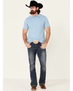 Hooey Men's The Maverick Short Sleeve Polo Shirt 