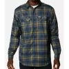 Columbia Men's Ridge Large Plaid Print Lite Button Down Western Shirt 