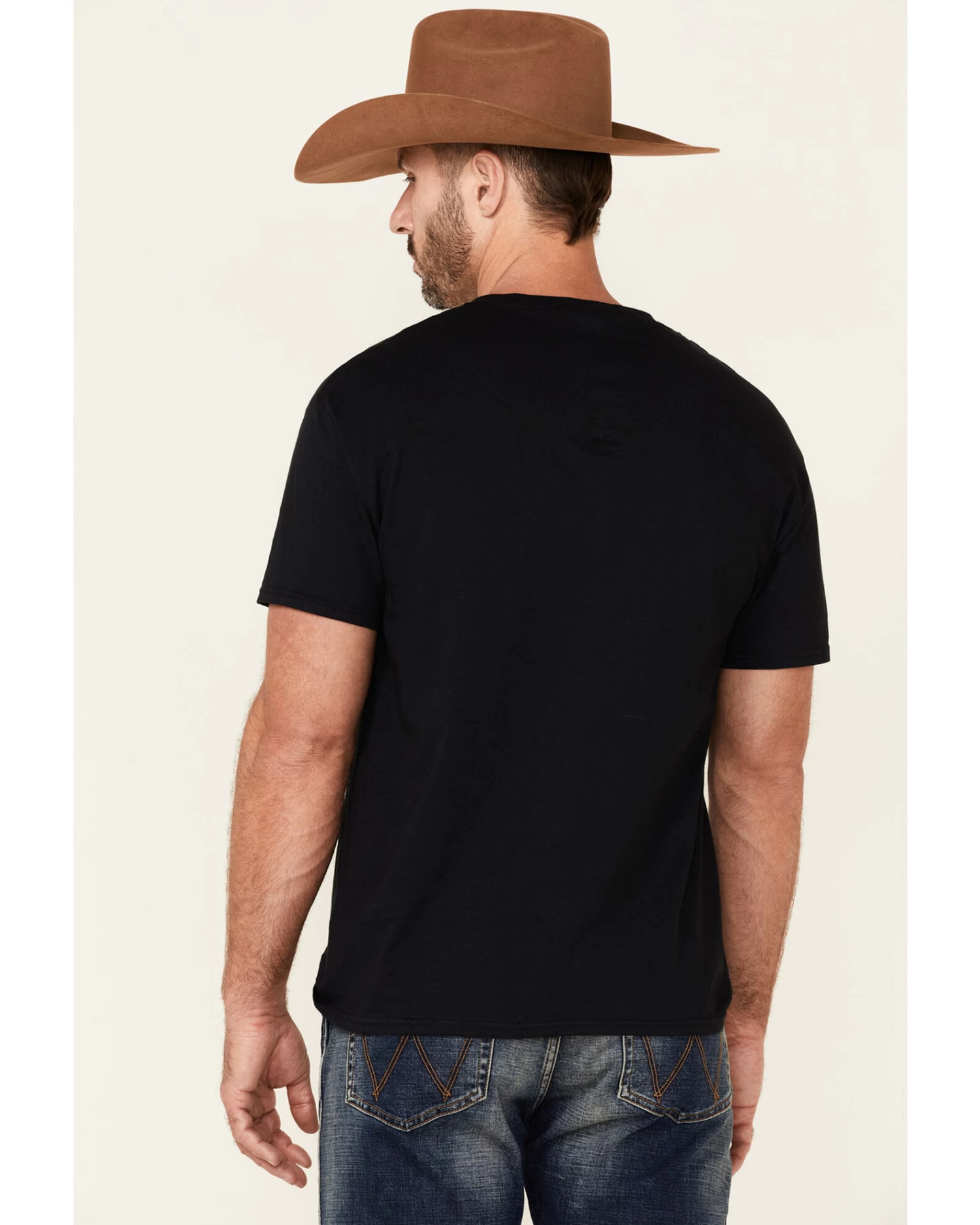 Paramount Network’s Yellowstone Men's Vintage Dutton Ranch Logo Short Sleeve T-Shirt - Image 4