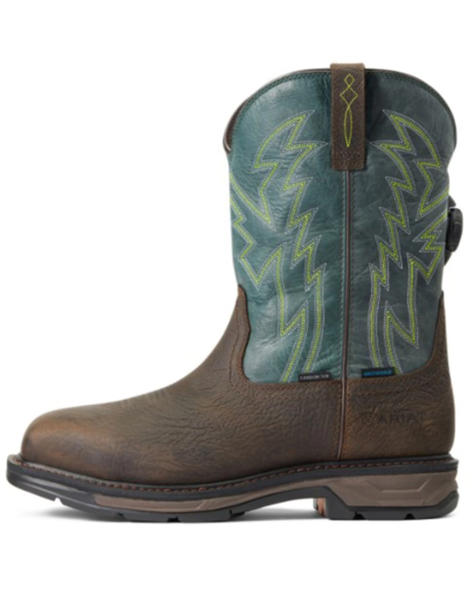 Ariat Men's Workhog Bruin XT Boa H20 Work Boot - Carbon Toe - Image 2