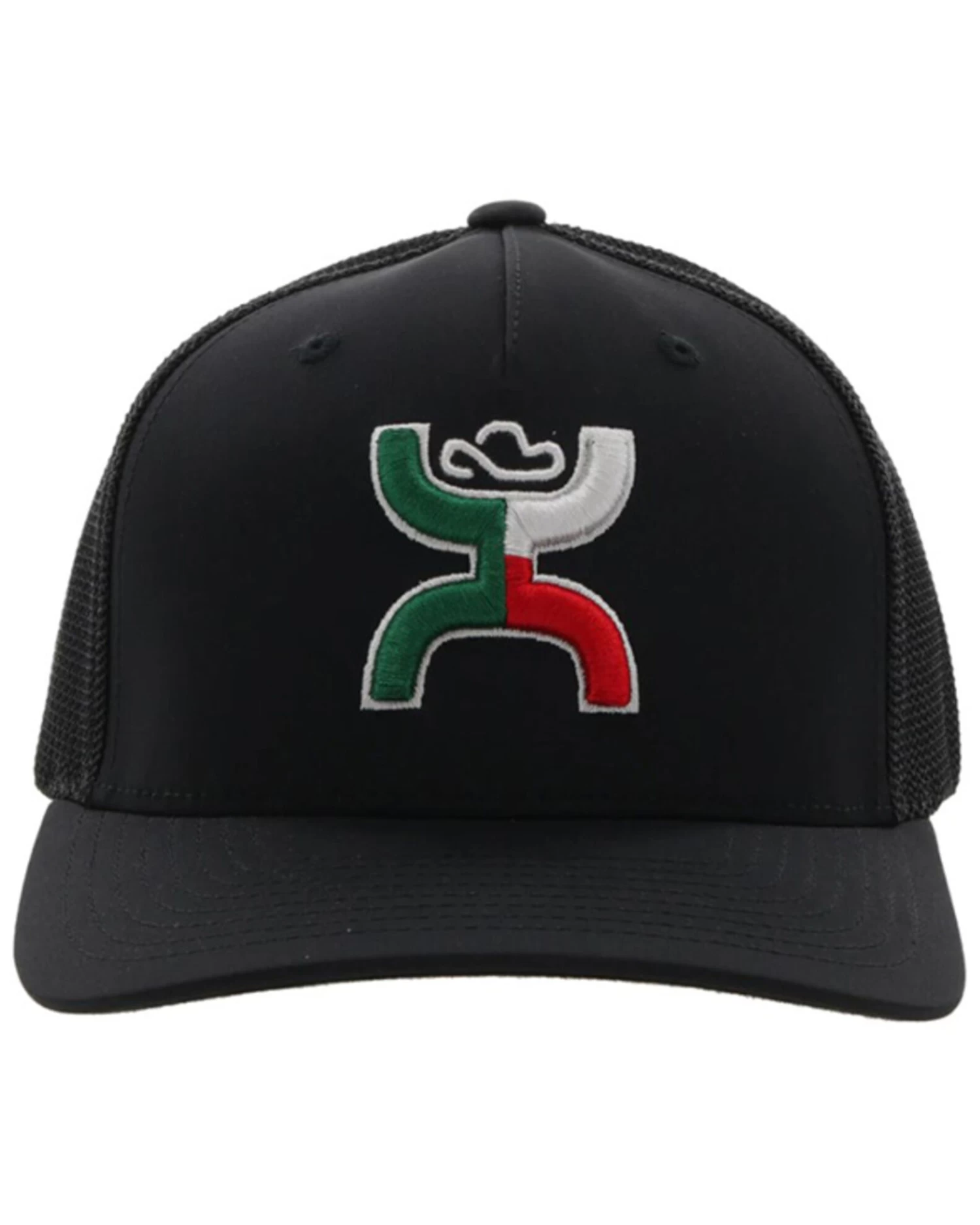 Hooey Men's Boquillas Logo Embroidered Mesh Back Trucker Cap - Image 3