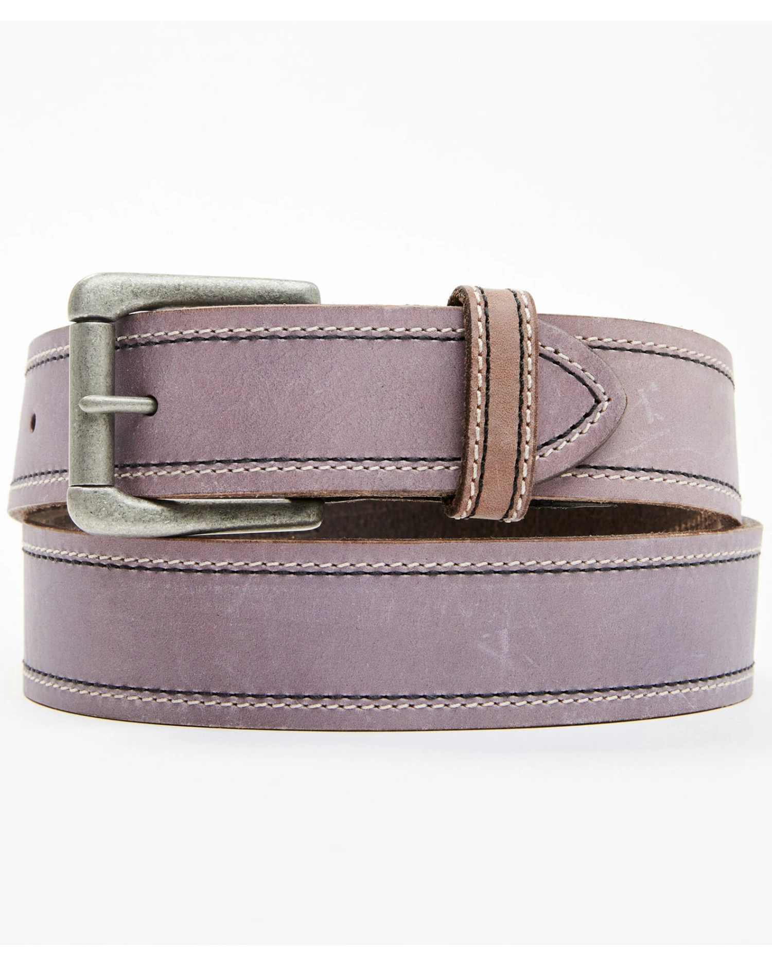 Hawx Men's Contrast Stitch Basic Belt