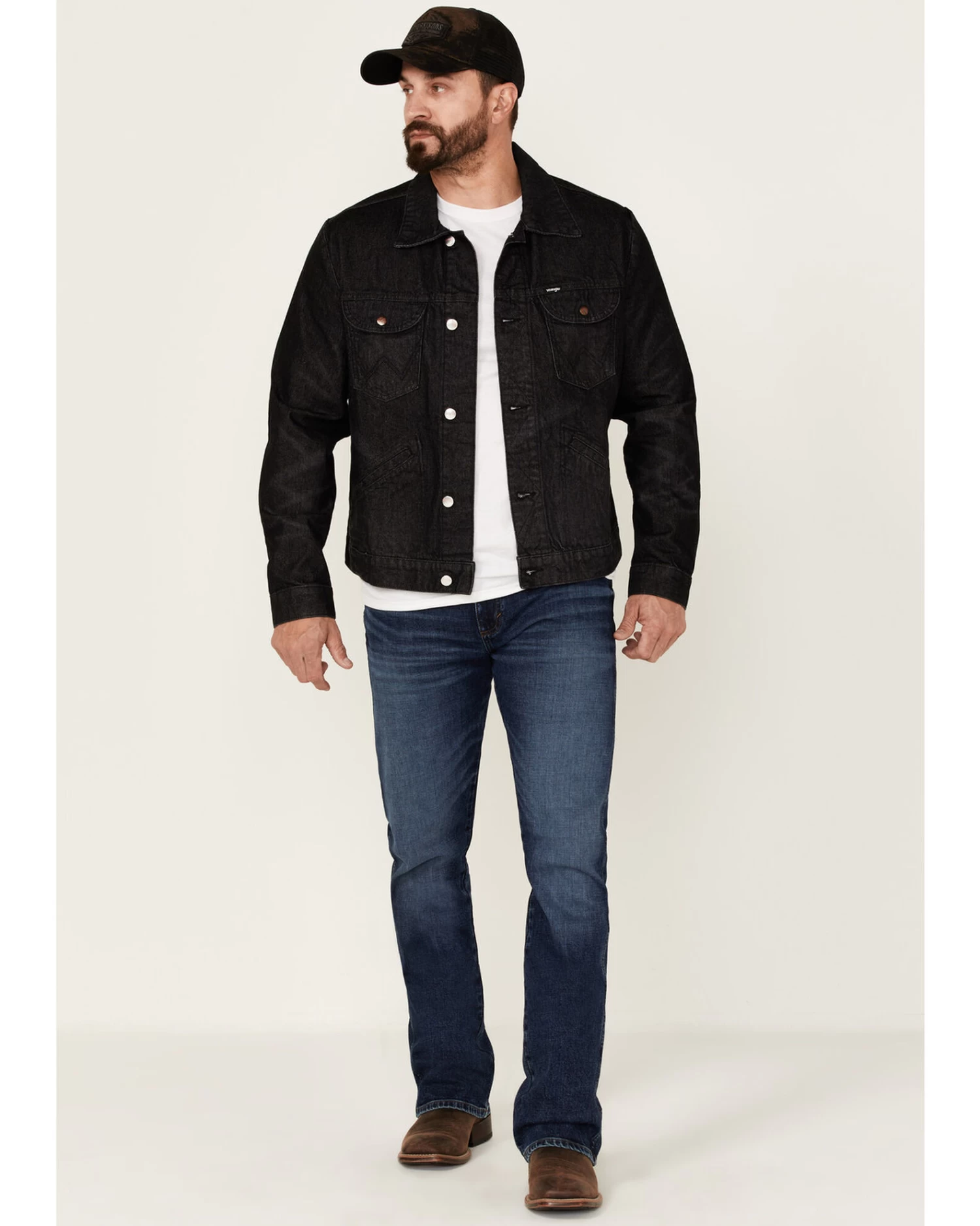 Wrangler X Fender Men's Cowboy Legends Button-Down Denim Jacket - Image 3