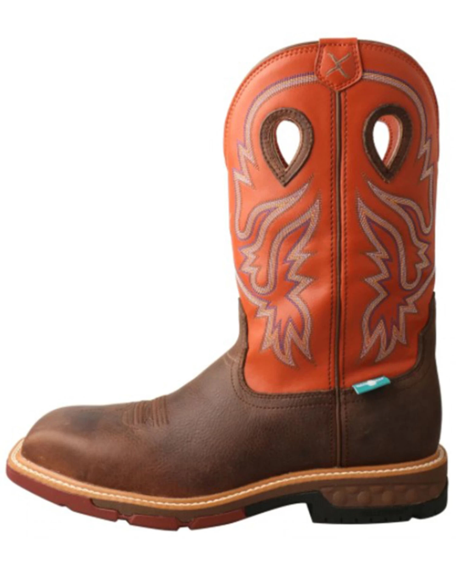 Twisted X Men's Waterproof Western Work Boot - Nano Composite Toe - Image 3