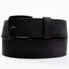 Hawx Men's Black Matte Buckle Belt