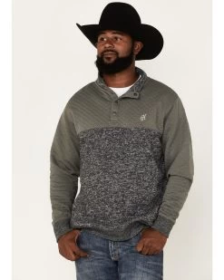 Hooey Men's Stevie 1/4 Snap Pullover