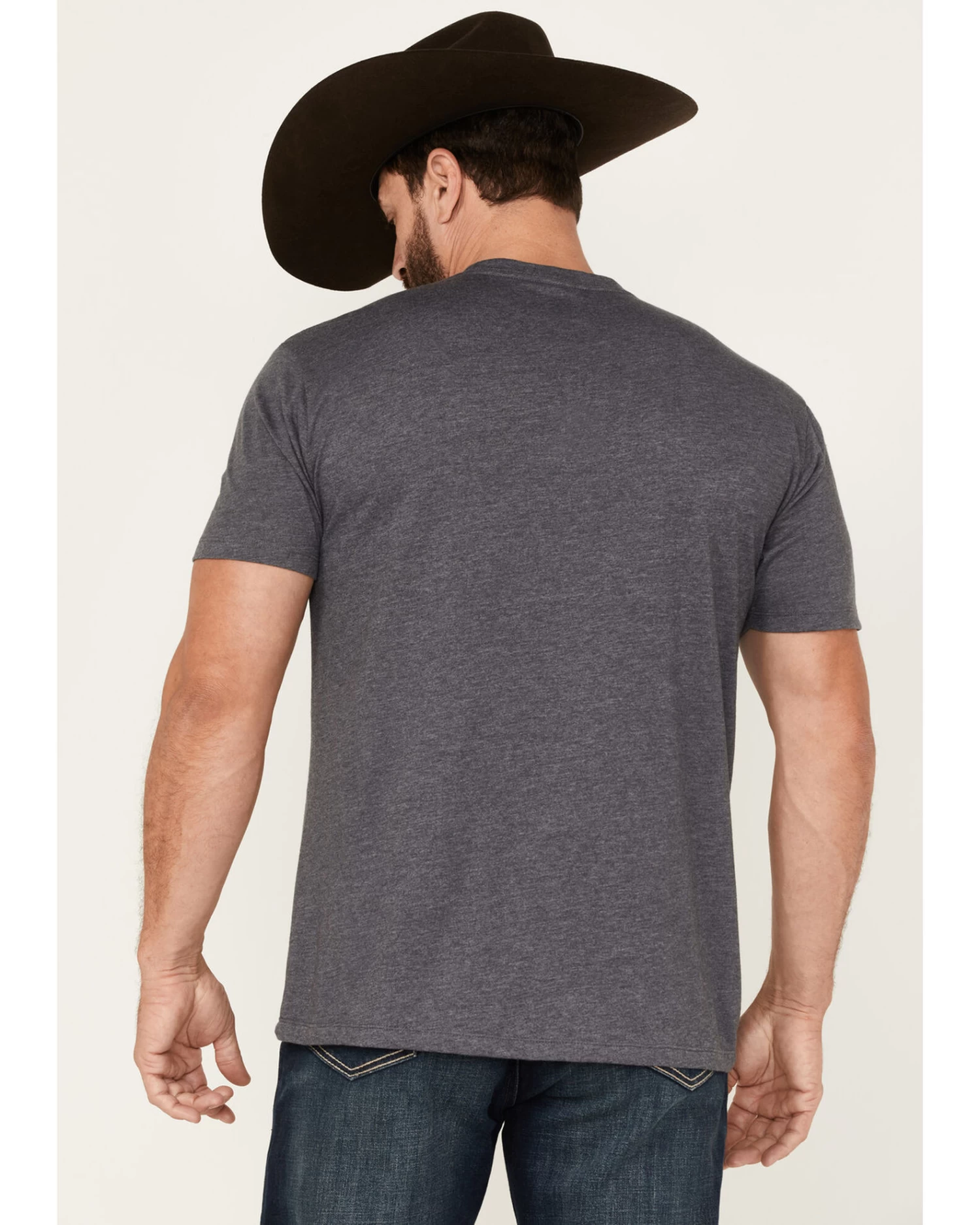 Ariat Men's Faded Flag Graphic T-Shirt - Image 4