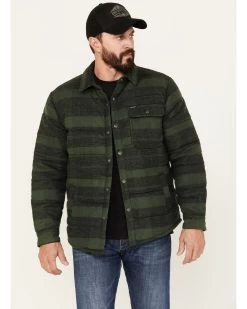 Brixton Men's Cass Striped Jacket