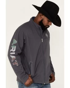 Ariat Men's Team Mexico Thunderbird Zip-Front Softshell JacketÂ