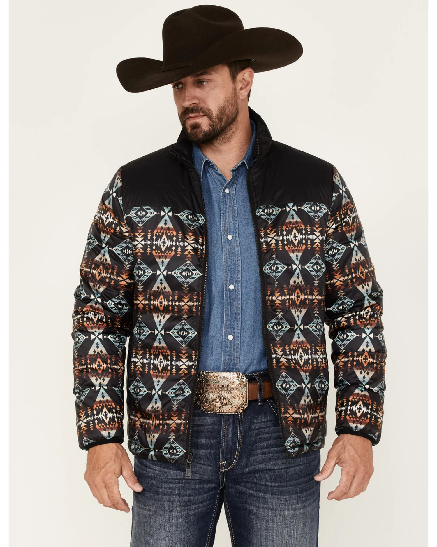 Pendleton Men's Genesee Reversible Print Jacket