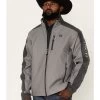Cinch Men's Textured Logo Softshell Colorblock CC Jacket 