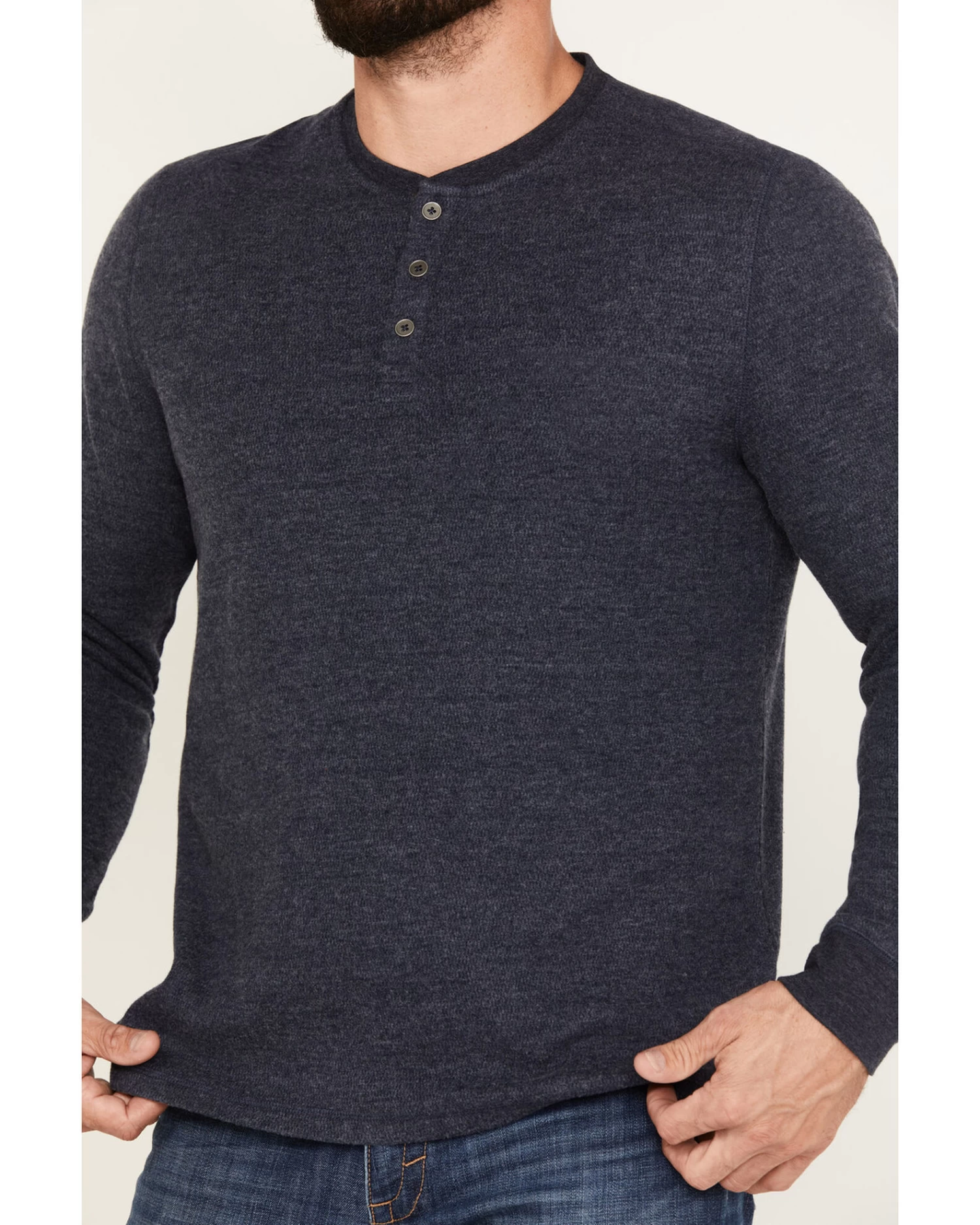 Flag & Anthem Men's Elko Brushed Thermal Henley Long Sleeve Shirt - Image 3