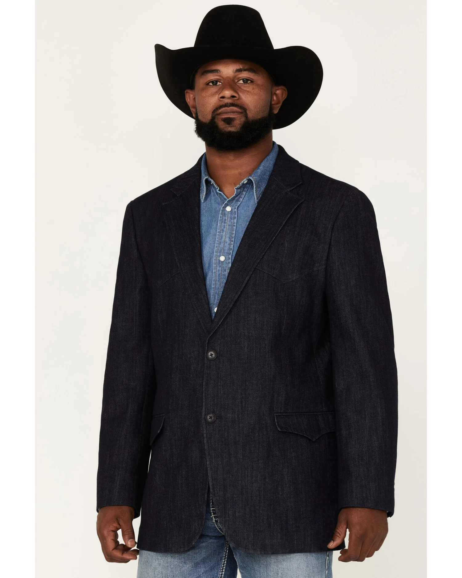 Cody James Men's Kentucky Denim Blazer - Image 2