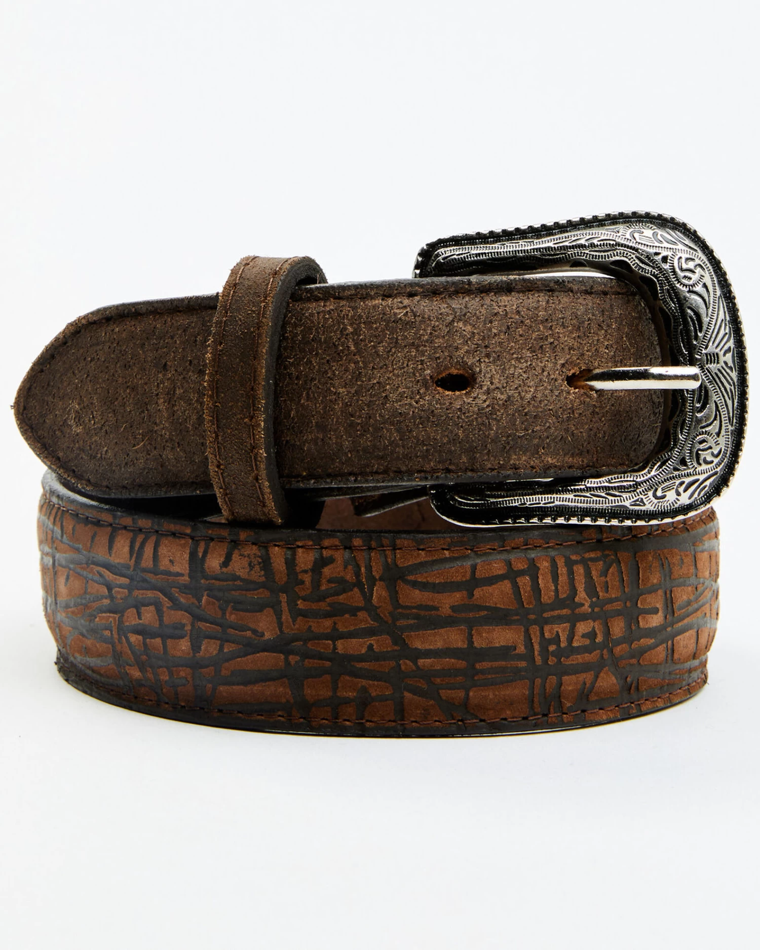 Cody James Men's McBride Wild Whiskey Leather Belt
