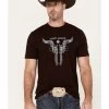Cody James Men's Bullhead Guns Short Sleeve Graphic T-Shirt
