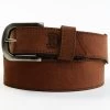 Red Dirt Hat Co. Men's Roughout Leather Belt