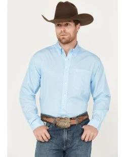 Cinch Men's ARENAFLEX Geo Print Long Sleeve Button-Down Western Shirt