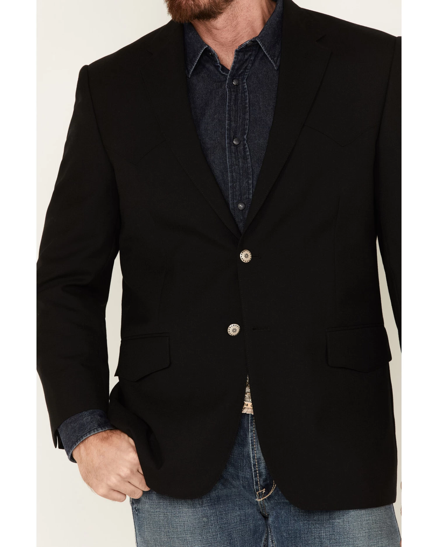 Warren Sewell Men's Western Sportcoat - Big - Image 3