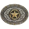 Montana Silversmiths Men's Lone Star Attitude Buckle
